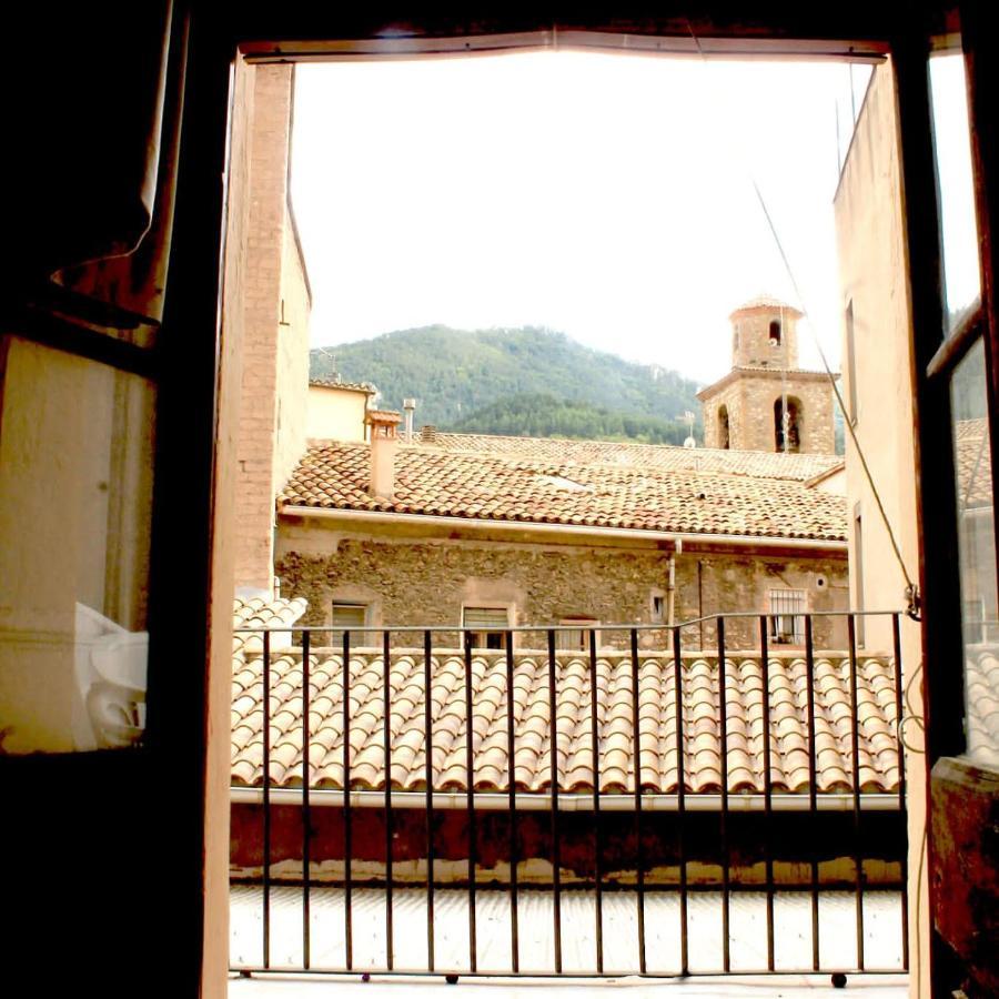 Hostal Fonda Cerdanya La Pobla de Lillet Exteriér fotografie